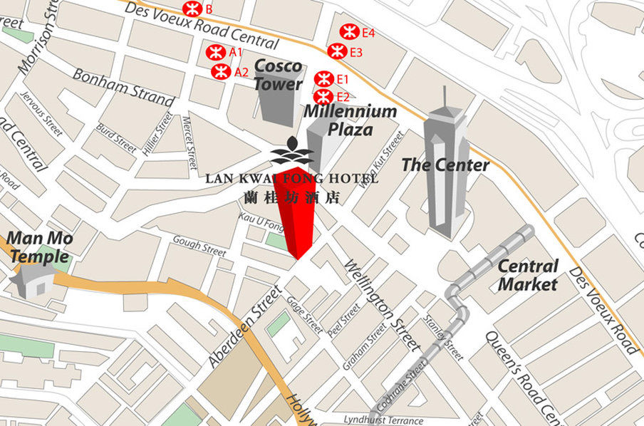 Khách sạn Lan Kwai Fong - Kau U Fong